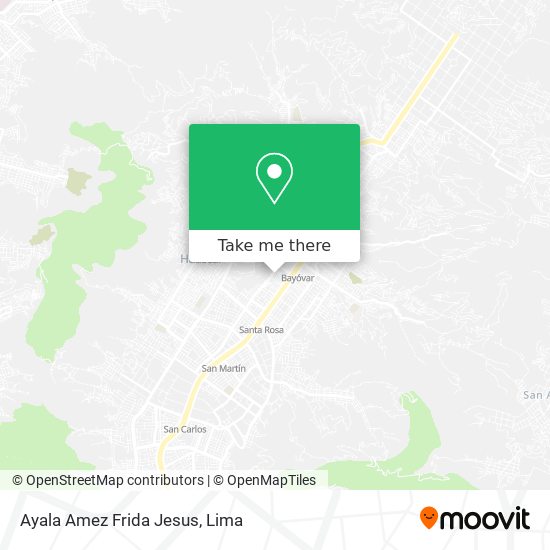 Ayala Amez Frida Jesus map