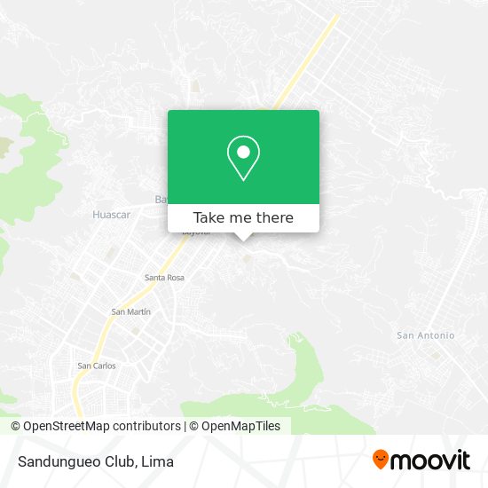 Sandungueo Club map