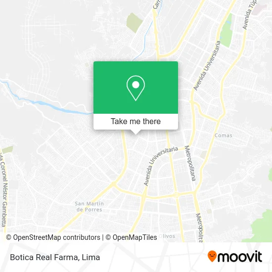 Botica Real Farma map