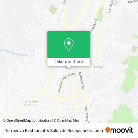 Terranova Restaurant & Salón de Recepciones map