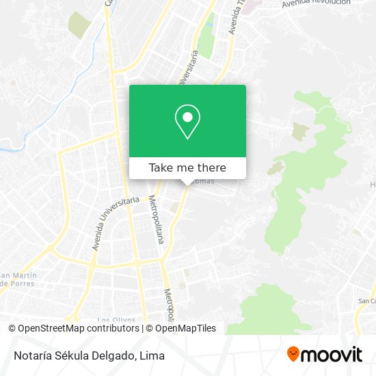 Notaría Sékula Delgado map