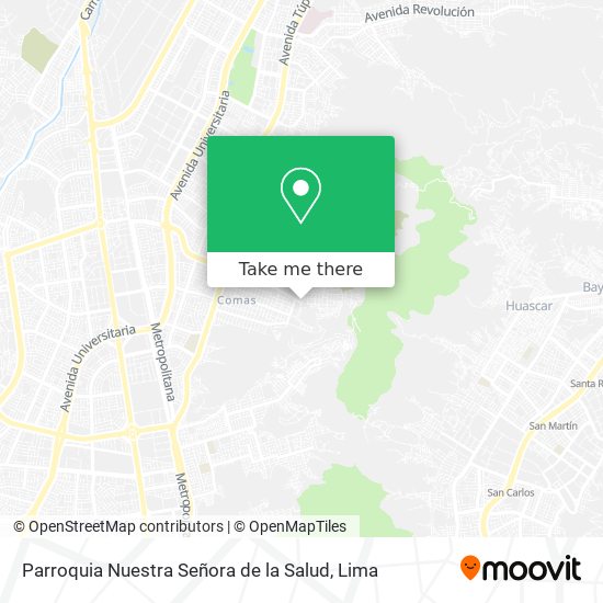 Parroquia Nuestra Señora de la Salud map