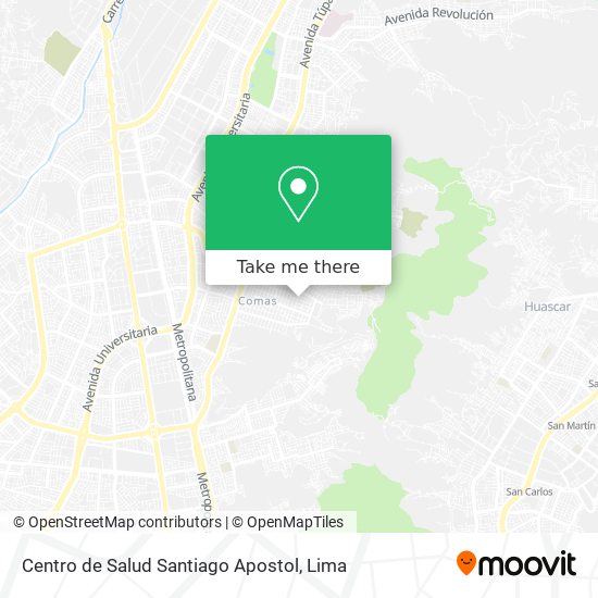 Centro de Salud Santiago Apostol map