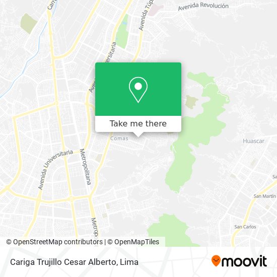 Cariga Trujillo Cesar Alberto map