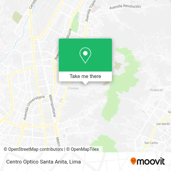 Centro Optico Santa Anita map