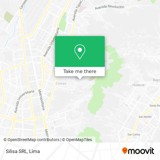 Silisa SRL map