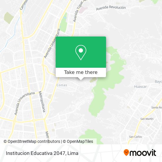 Institucion Educativa 2047 map