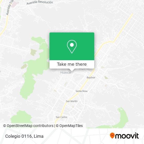Mapa de Colegio 0116