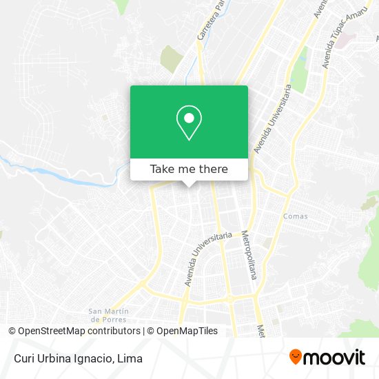 Curi Urbina Ignacio map