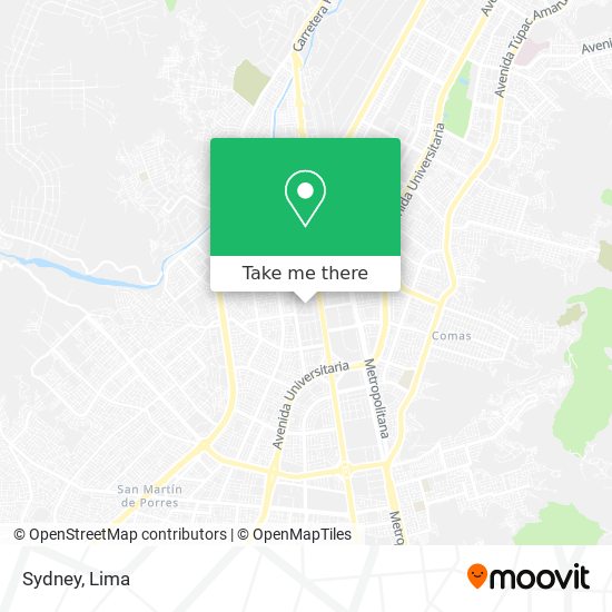 Sydney map