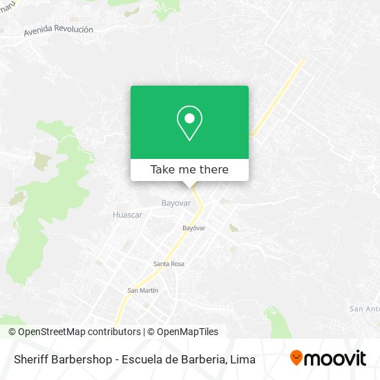 Sheriff Barbershop - Escuela de Barberia map