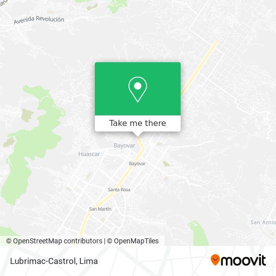 Lubrimac-Castrol map