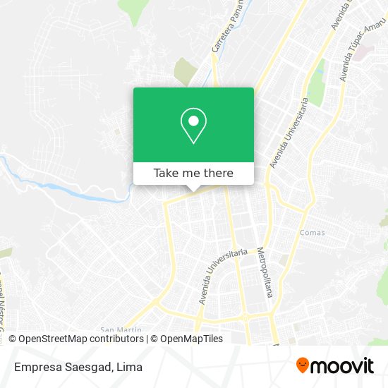 Mapa de Empresa Saesgad