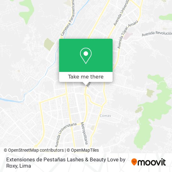 Extensiones de Pestañas Lashes & Beauty Love by Roxy map