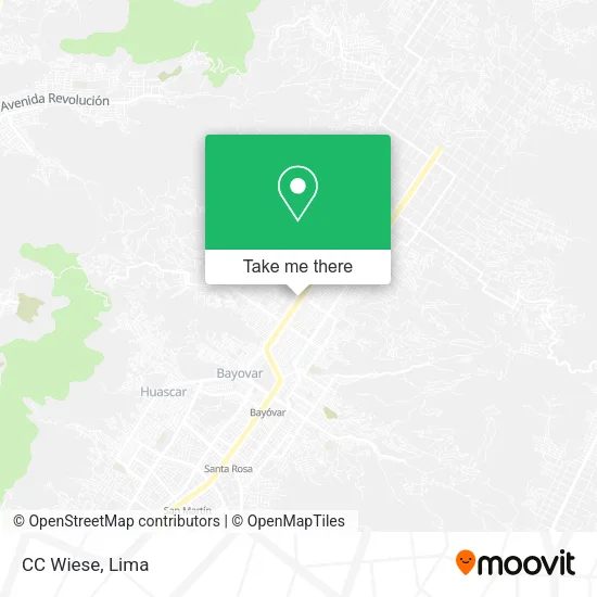 CC Wiese map