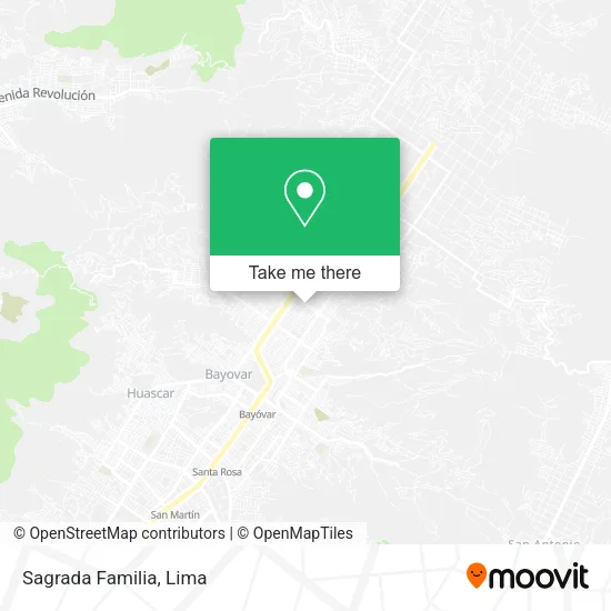 Sagrada Familia map