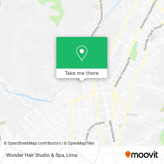 Wonder Hair Studio & Spa map