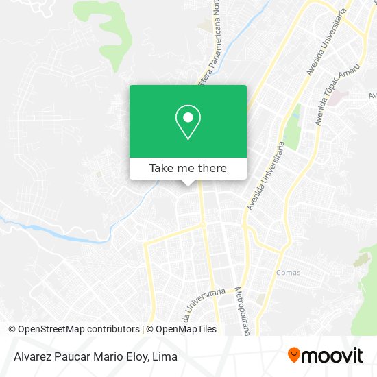 Alvarez Paucar Mario Eloy map