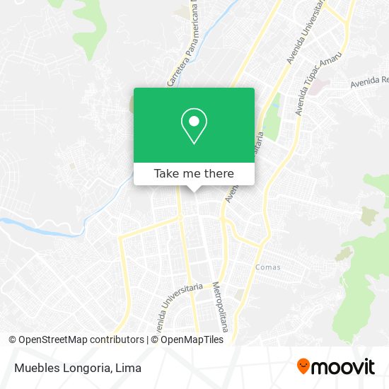 Mapa de Muebles Longoria