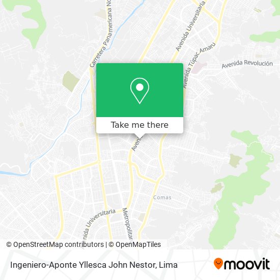 Mapa de Ingeniero-Aponte Yllesca John Nestor