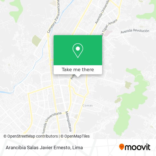 Mapa de Arancibia Salas Javier Ernesto