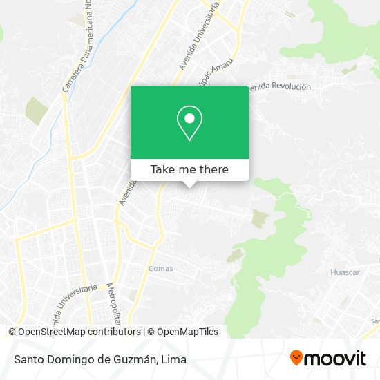 Mapa de Santo Domingo de Guzmán