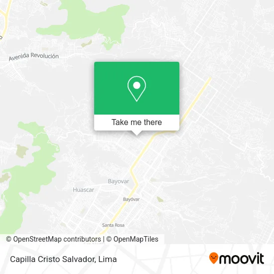 Capilla Cristo Salvador map