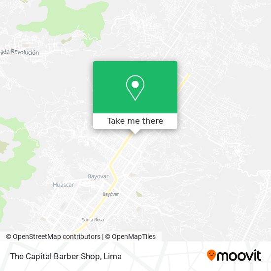 Mapa de The Capital Barber Shop