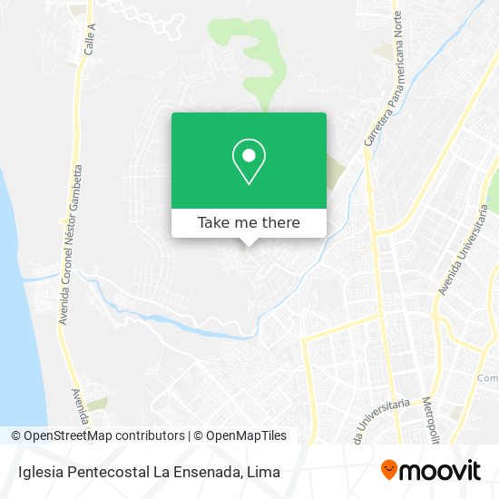 Iglesia Pentecostal La Ensenada map