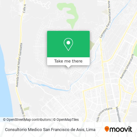 Consultorio Medico San Francisco de Asis map