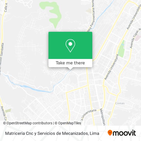 Matriceria Cnc y Servicios de Mecanizados map