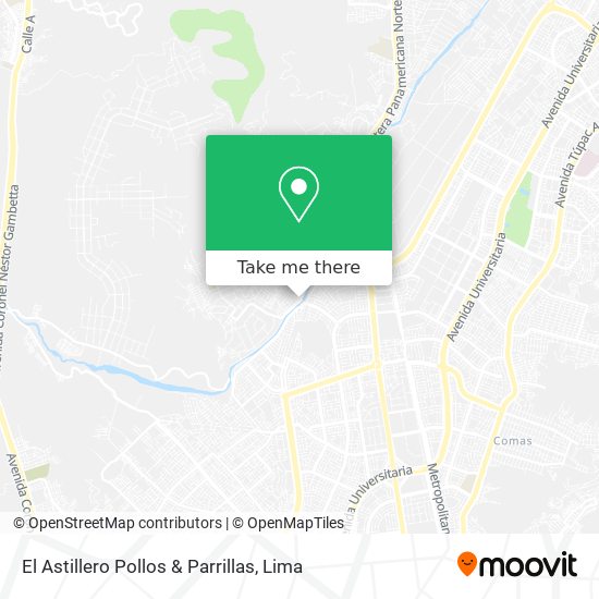 El Astillero Pollos & Parrillas map