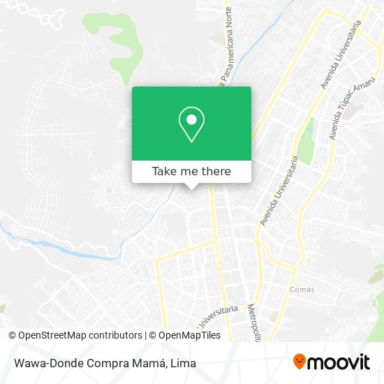 Wawa-Donde Compra Mamá map