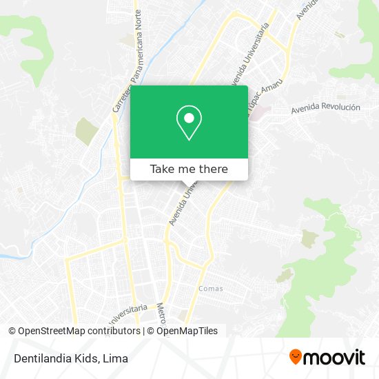 Dentilandia Kids map