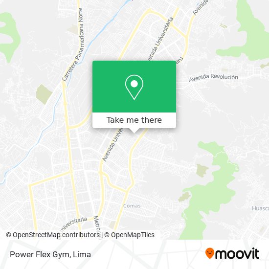 Power Flex Gym map