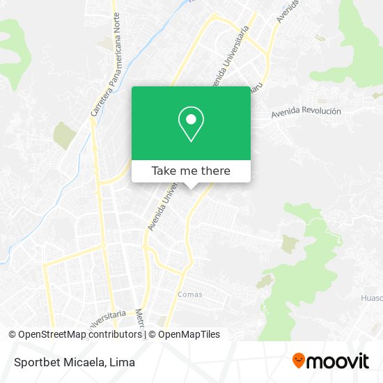 Mapa de Sportbet Micaela