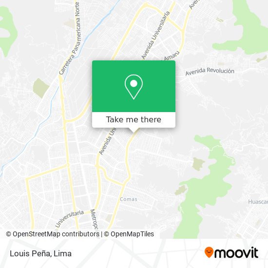 Louis Peña map