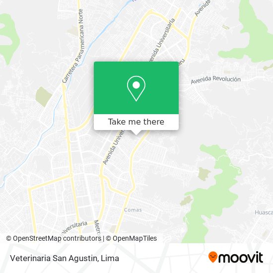 Veterinaria San Agustin map