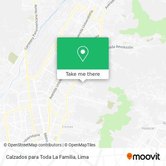 Calzados para Toda La Familia map