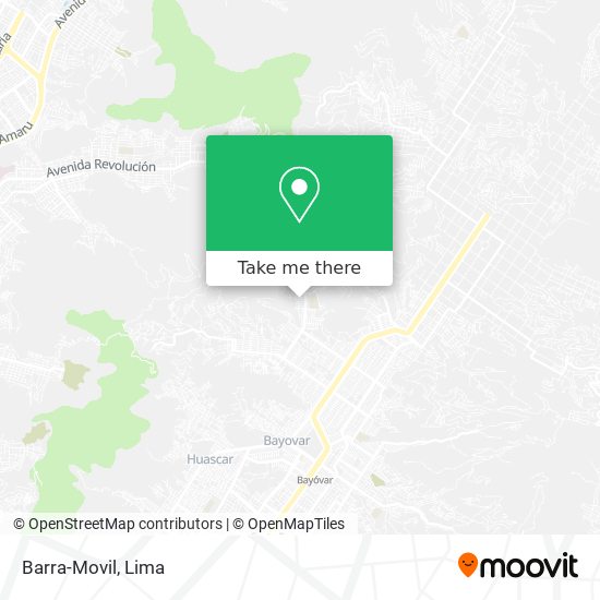 Barra-Movil map