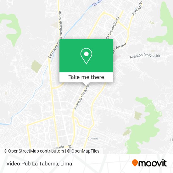 Video Pub La Taberna map
