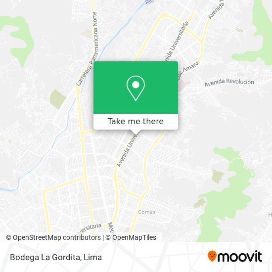 Bodega La Gordita map