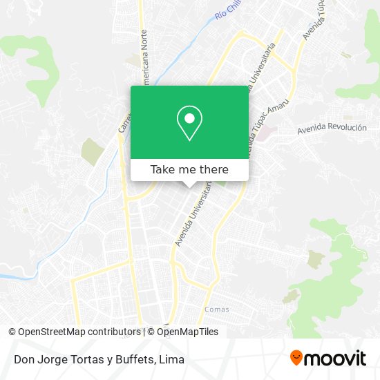 Don Jorge Tortas y Buffets map
