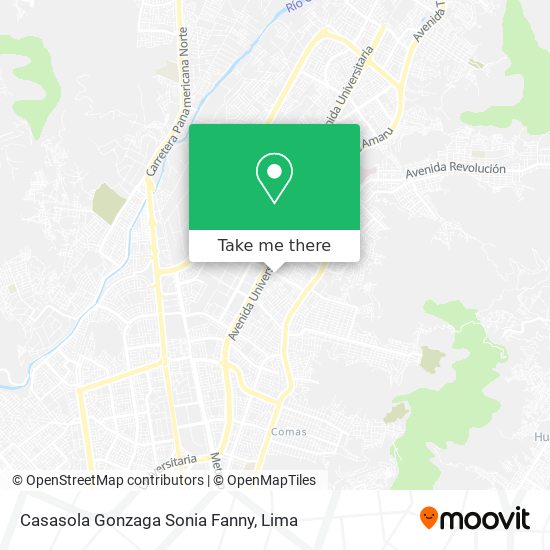 Casasola Gonzaga Sonia Fanny map