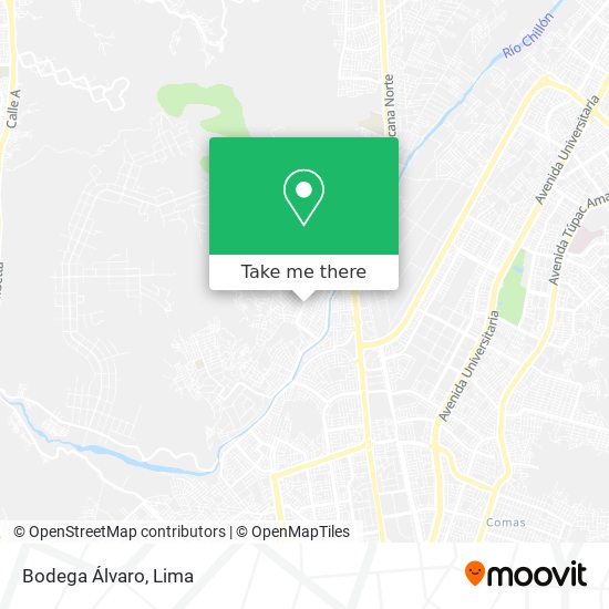 Mapa de Bodega Álvaro