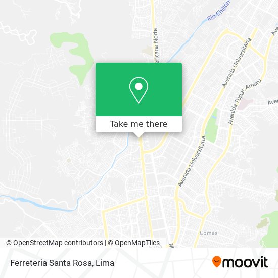 Mapa de Ferreteria Santa Rosa