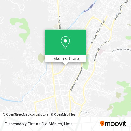 Mapa de Planchado y Pintura Ojo Mágico