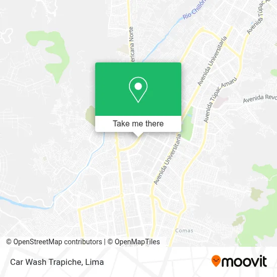 Car Wash Trapiche map