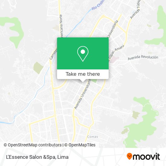 Mapa de L'Essence Salon &Spa