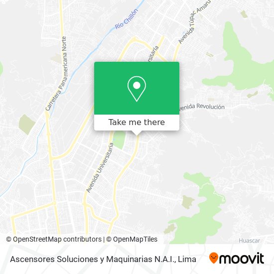 Ascensores Soluciones y Maquinarias N.A.I. map